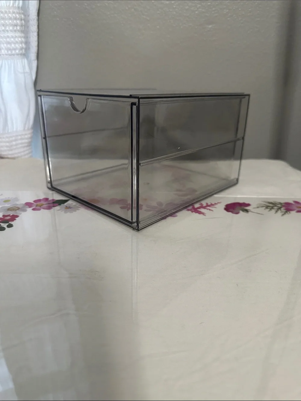 Acrylic drawer for storage. NWOT